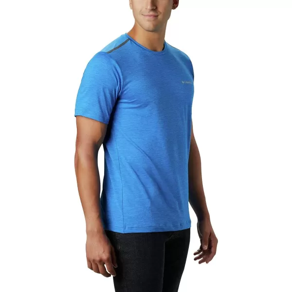 Columbia Mens Tech Trail Crew NeckAzure Blue