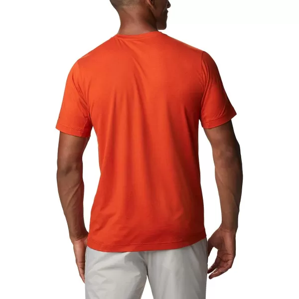 Columbia Mens Tech Trail Crew NeckFlame