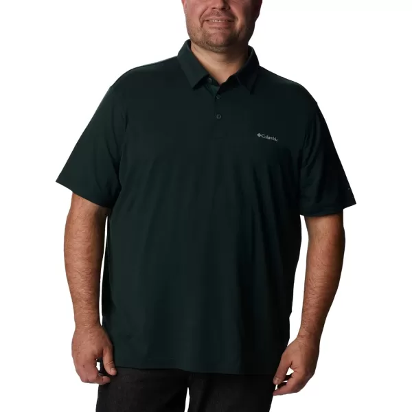 Columbia Mens Tech Trail PoloSpruce