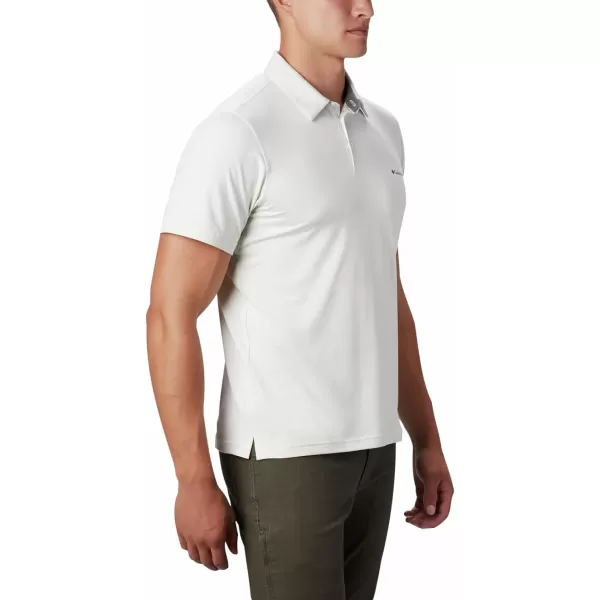 Columbia Mens Tech Trail PoloWhite