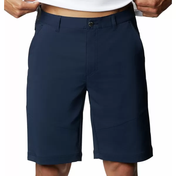 Columbia Mens Tech Trail ShortCollegiate Navy