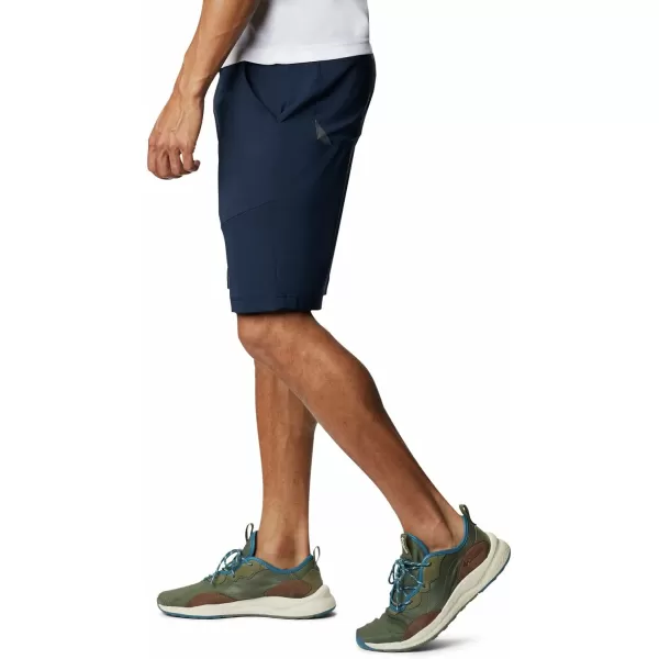 Columbia Mens Tech Trail ShortCollegiate Navy