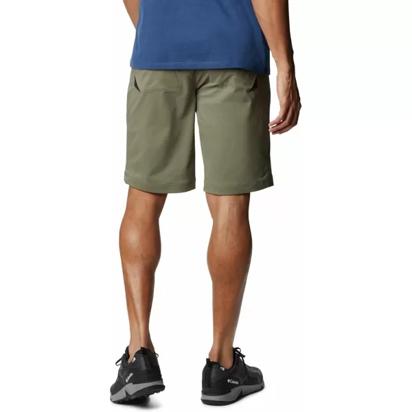 Columbia Mens Tech Trail ShortStone Green