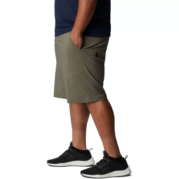 Columbia Mens Tech Trail ShortStone Green