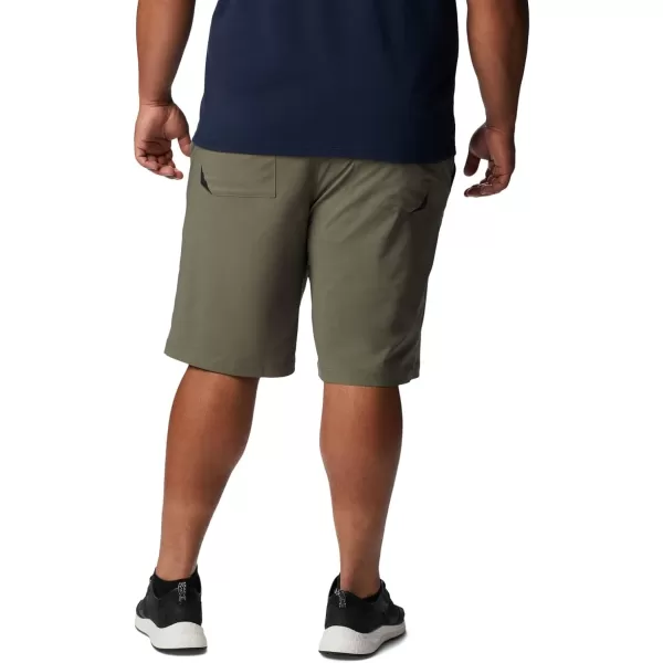 Columbia Mens Tech Trail ShortStone Green