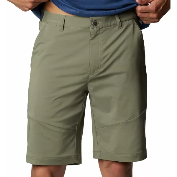 Columbia Mens Tech Trail ShortStone Green