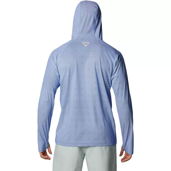 Columbia Mens Terminal Deflector Ice HoodieBlue Macaw