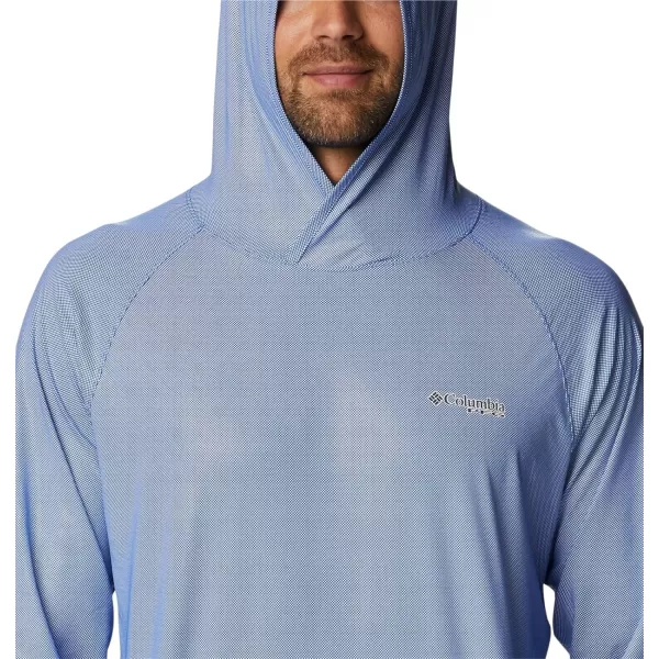 Columbia Mens Terminal Deflector Ice HoodieBlue Macaw