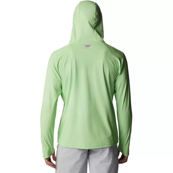 Columbia Mens Terminal Deflector Ice HoodieGreen Mamba