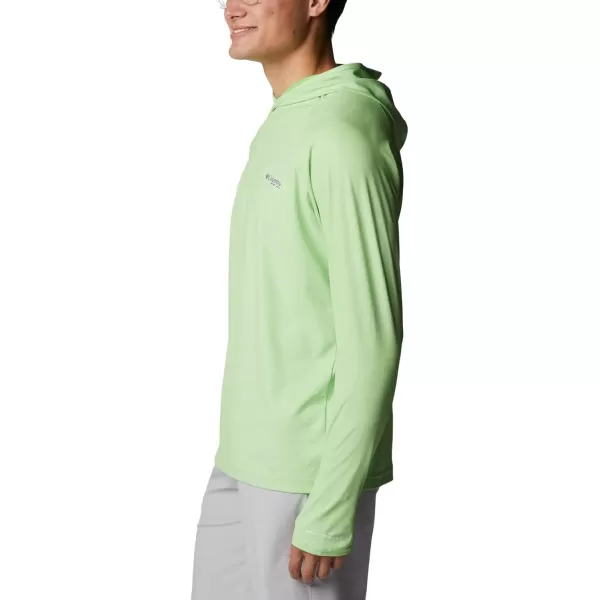 Columbia Mens Terminal Deflector Ice HoodieGreen Mamba