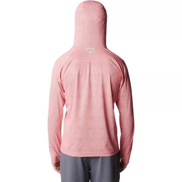 Columbia Mens Terminal Deflector Ice HoodieRed Hibiscus