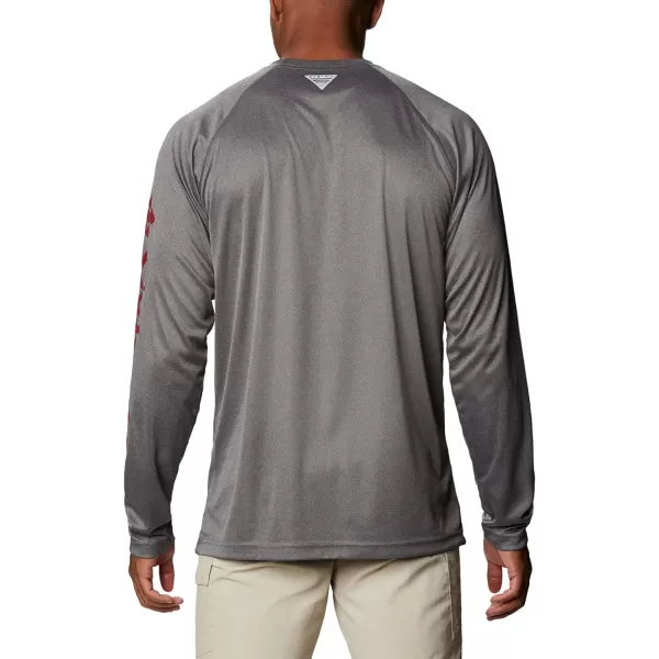 Columbia Mens Terminal Tackle Long Sleeve Shirt Wicking MaterialAlabama Crimson Tide 21