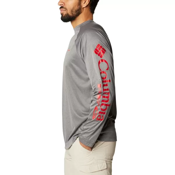 Columbia Mens Terminal Tackle Long Sleeve Shirt Wicking MaterialGeorgia Bulldogs 10