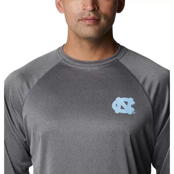 Columbia Mens Terminal Tackle Long Sleeve Shirt Wicking MaterialNorth Carolina Tar Heels 15