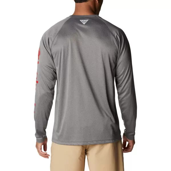 Columbia Mens Terminal Tackle Long Sleeve Shirt Wicking MaterialOhio State Buckeyes 26