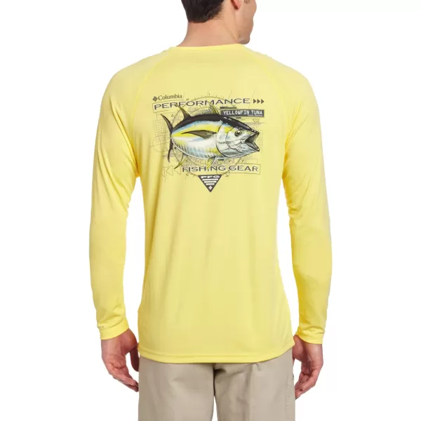 Columbia Mens Terminal Tackle Long Sleeve Shirt Wicking MaterialSunlitPfg Tuna