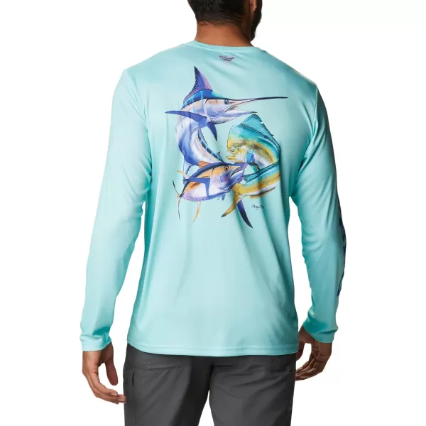 Columbia Mens Terminal Tackle PFG Carey Chen LsGulf StreamOffshore Slam