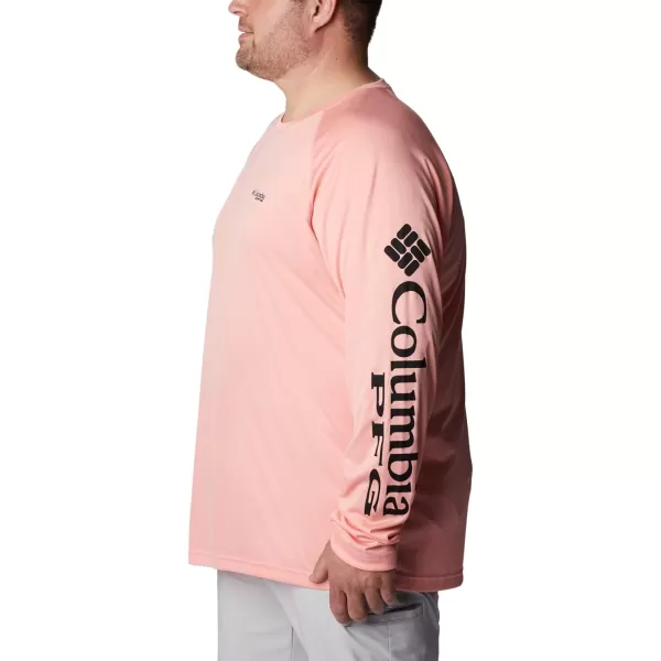 Columbia Mens Terminal Tackle PFG Sleeve LS ShirtSorbetBlack Logo