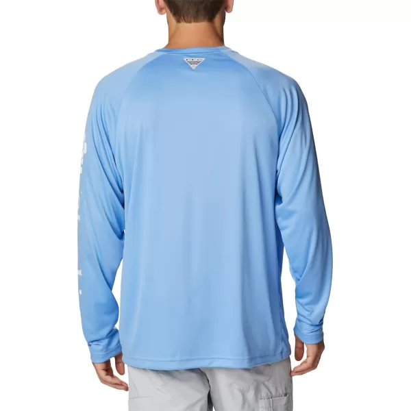 Columbia Mens Terminal Tackle PFG Sleeve LS ShirtWhite CapWhite Logo