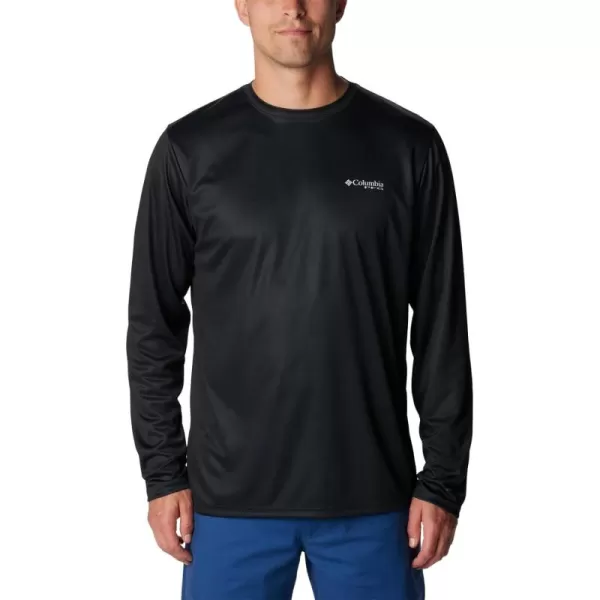 Columbia Mens Terminal Tackle PFG Tarpon Rise Long SleeveBlackTarpon Rise