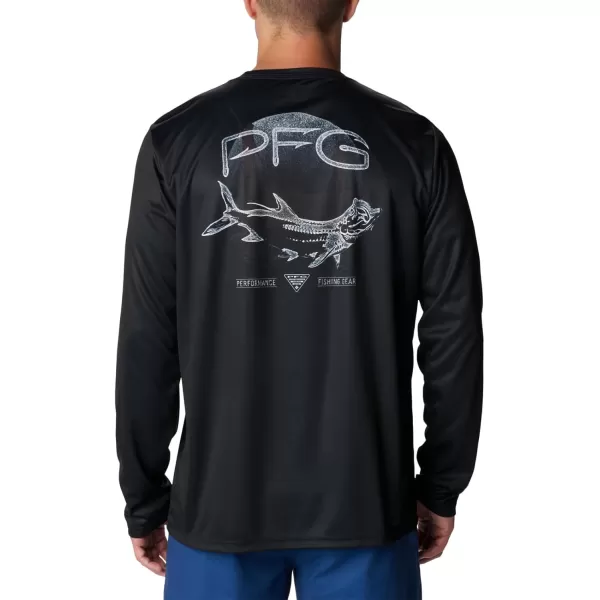 Columbia Mens Terminal Tackle PFG Tarpon Rise Long SleeveBlackTarpon Rise