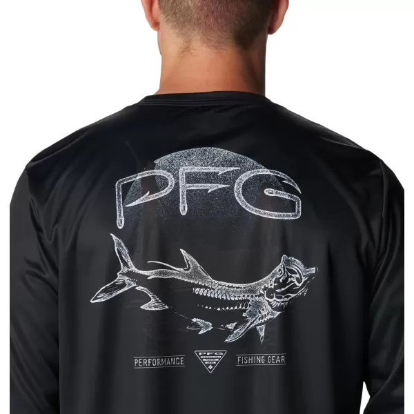 Columbia Mens Terminal Tackle PFG Tarpon Rise Long SleeveBlackTarpon Rise