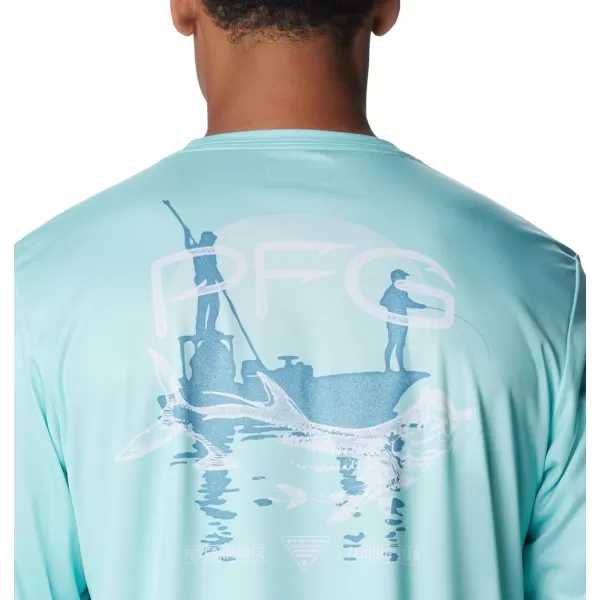 Columbia Mens Terminal Tackle PFG Tarpon Rise Long SleeveGulf StreamTarpon Rise