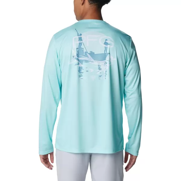 Columbia Mens Terminal Tackle PFG Tarpon Rise Long SleeveGulf StreamTarpon Rise