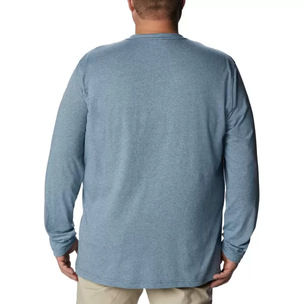 Columbia Mens Thistletown Hills HenleyDark Mountain Heather Sky Blue