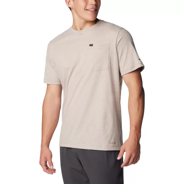 Columbia Mens Thistletown Hills Pocket TeeDelta Heather