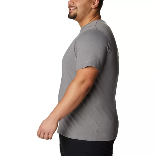 Columbia Mens Thistletown Hills Short SleeveCity Grey Heather