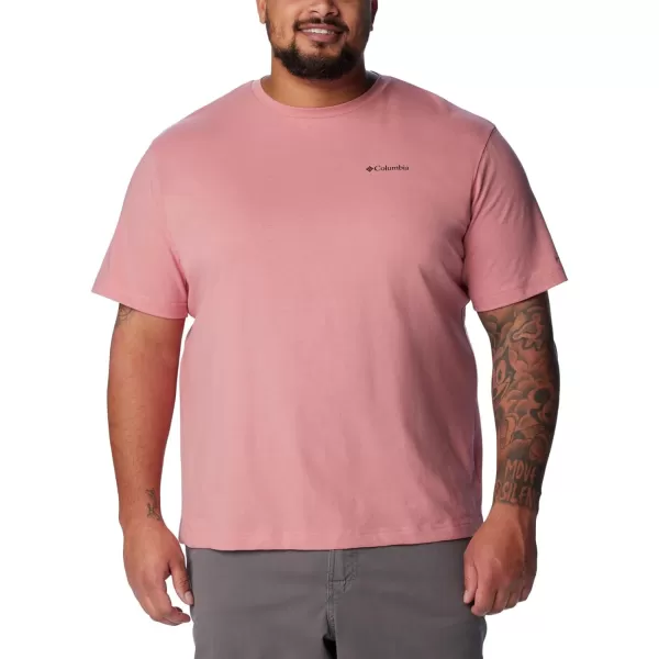 Columbia Mens Thistletown Hills Short SleevePink Agave