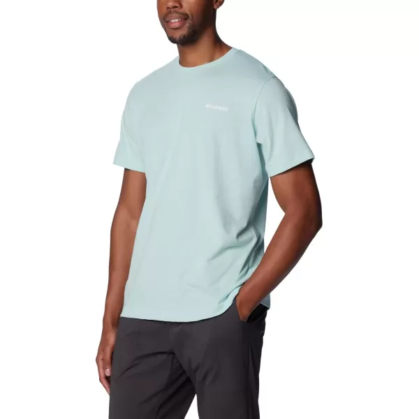 Columbia Mens Thistletown Hills Short SleeveSpray Double Dye