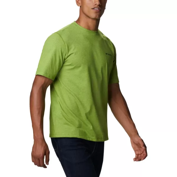 Columbia Mens Thistletown Park CrewMatcha Heather