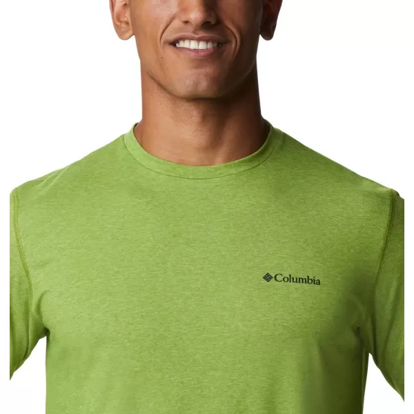 Columbia Mens Thistletown Park CrewMatcha Heather