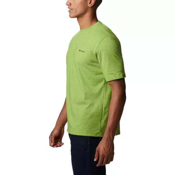 Columbia Mens Thistletown Park CrewMatcha Heather