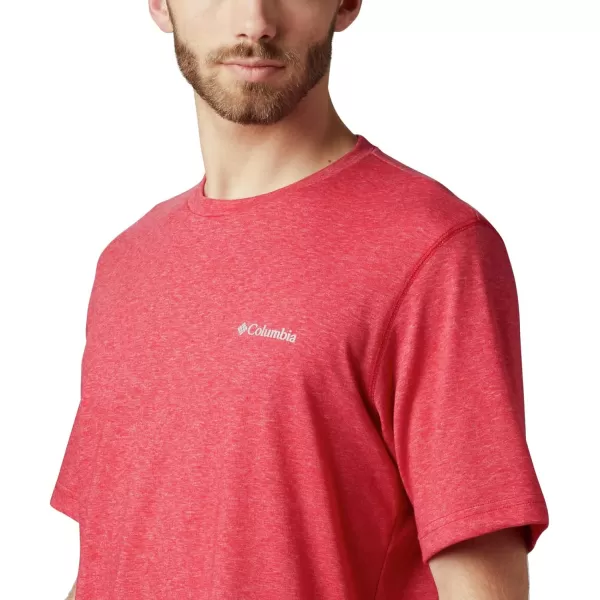 Columbia Mens Thistletown Park CrewMountain Red Heather