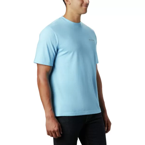 Columbia Mens Thistletown Park CrewSky Blue Heather