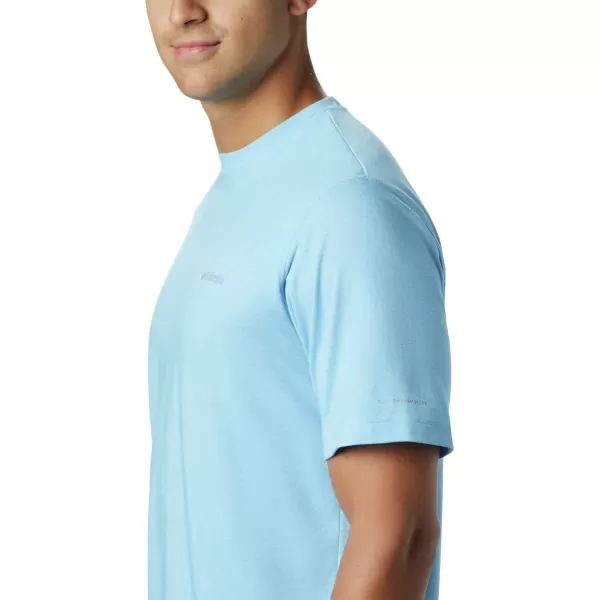 Columbia Mens Thistletown Park CrewSky Blue Heather