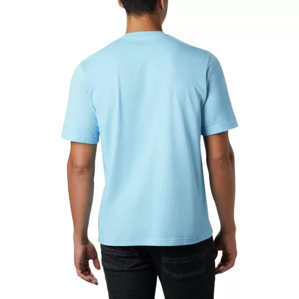 Columbia Mens Thistletown Park CrewSky Blue Heather