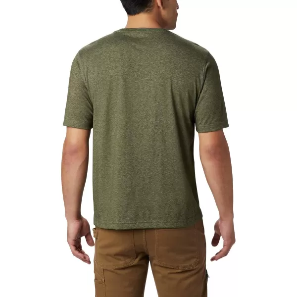 Columbia Mens Thistletown Park CrewSurplus Green Heather