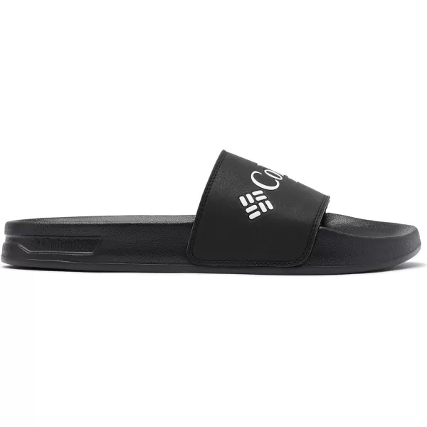 Columbia Mens Tidal Ray PFG Slide Sport SandalBlackWhite