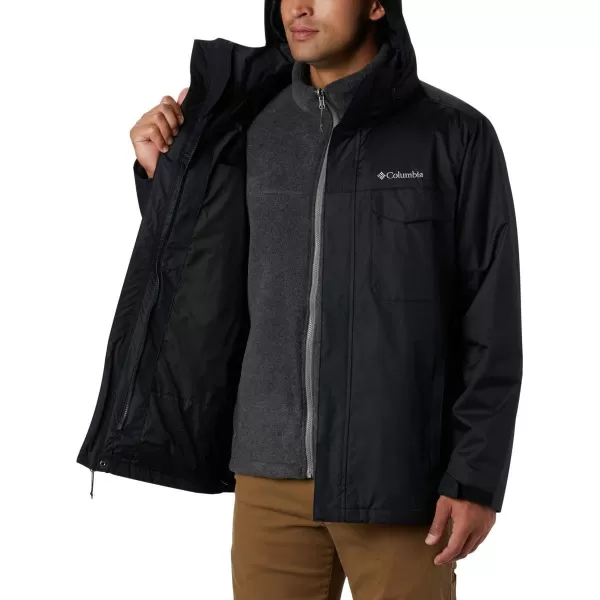 Columbia Mens Timberline Triple Interchange Winter JacketBlack