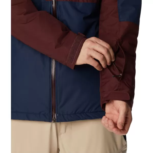 Columbia Mens Timberturner Ii JacketCollegiate NavyElderberry