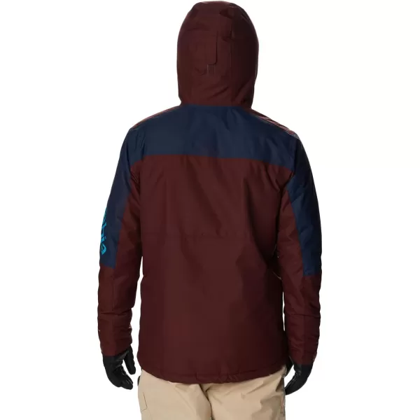 Columbia Mens Timberturner Ii JacketCollegiate NavyElderberry