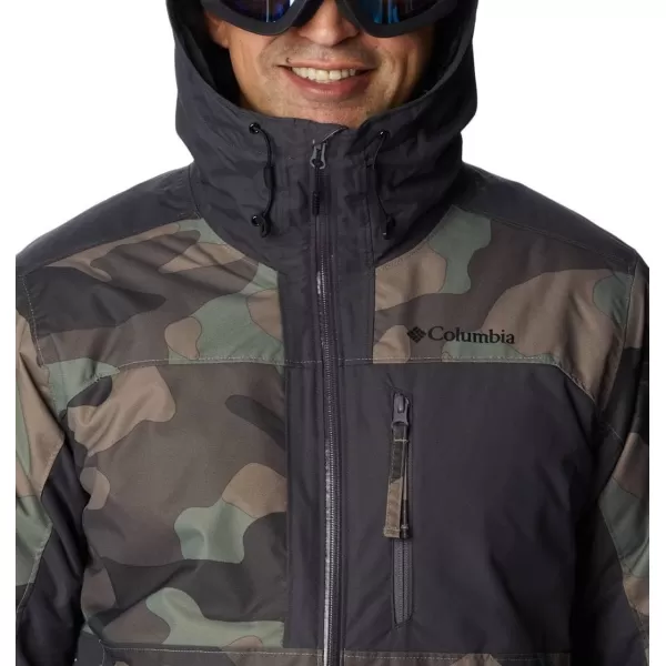 Columbia Mens Timberturner Ii JacketCypress Mod Camo PrintShark