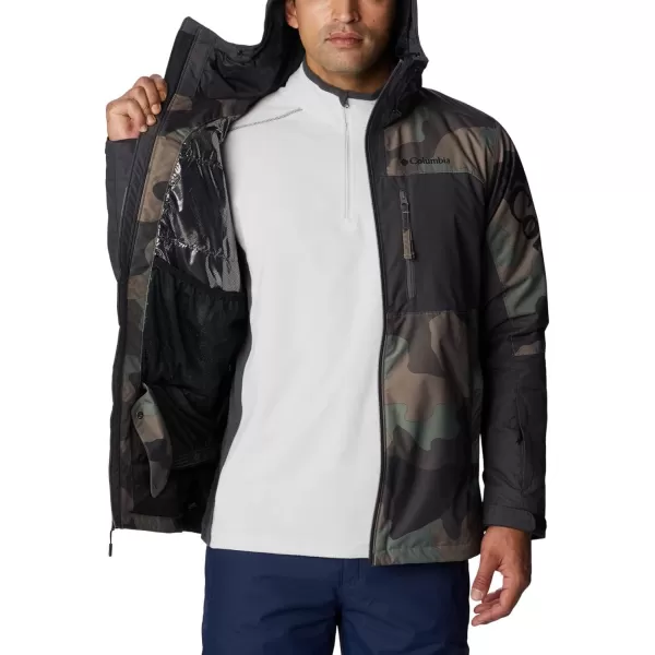 Columbia Mens Timberturner Ii JacketCypress Mod Camo PrintShark