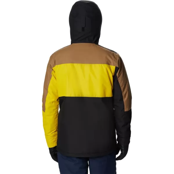 Columbia Mens Timberturner Ii JacketDeltaBlackLaser Lemon