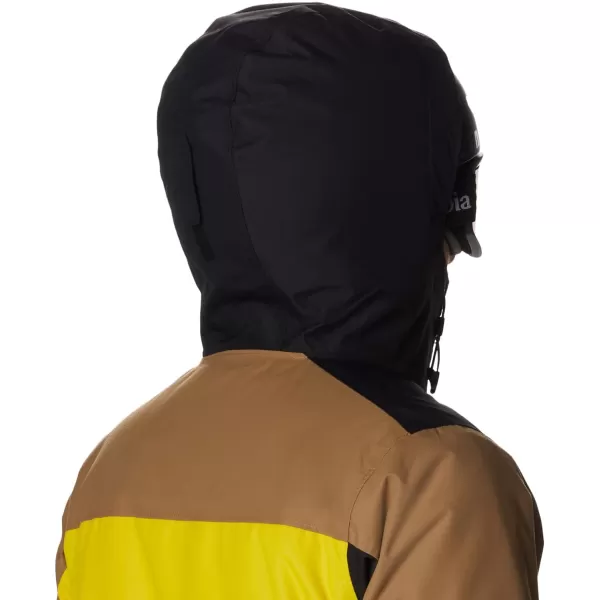 Columbia Mens Timberturner Ii JacketDeltaBlackLaser Lemon