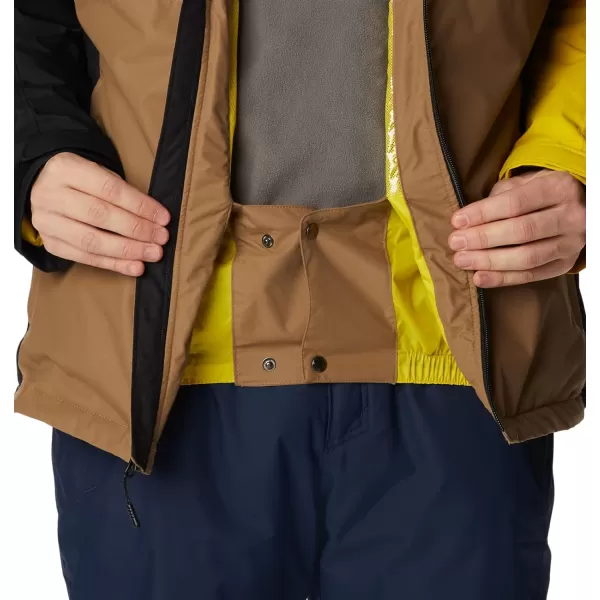 Columbia Mens Timberturner Ii JacketDeltaBlackLaser Lemon